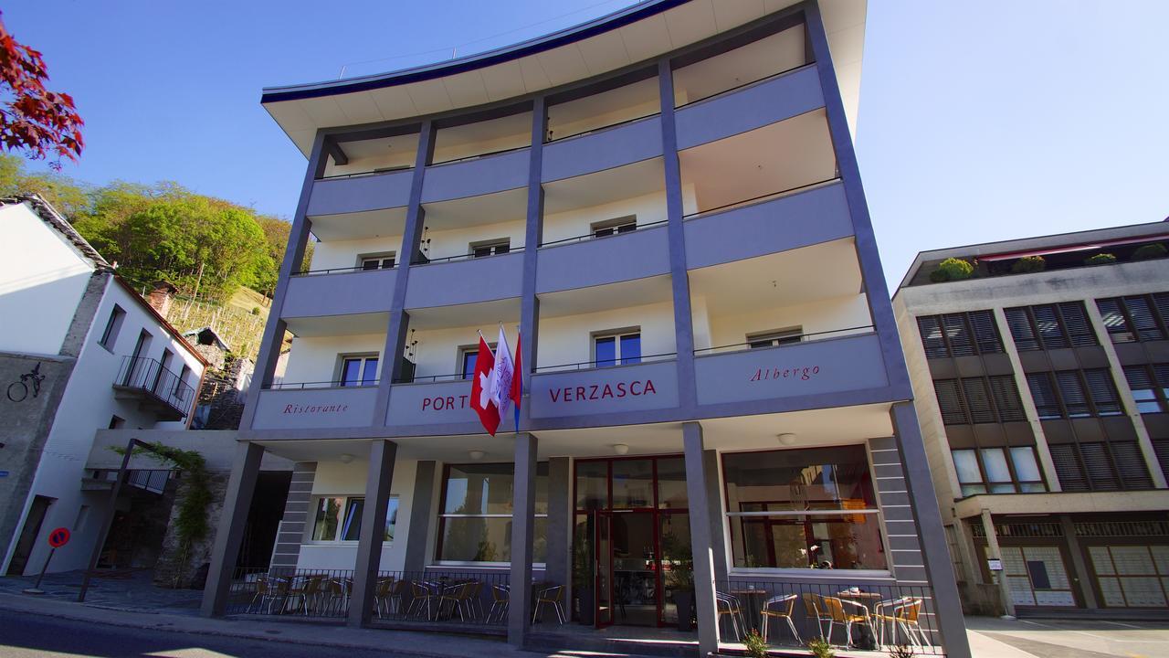 Albergo Porta Verzasca Gordola Exterior foto