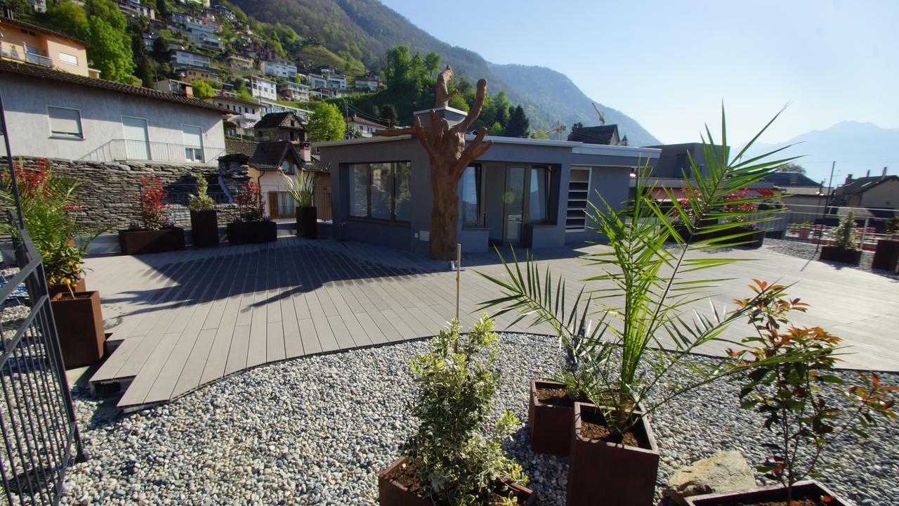 Albergo Porta Verzasca Gordola Exterior foto