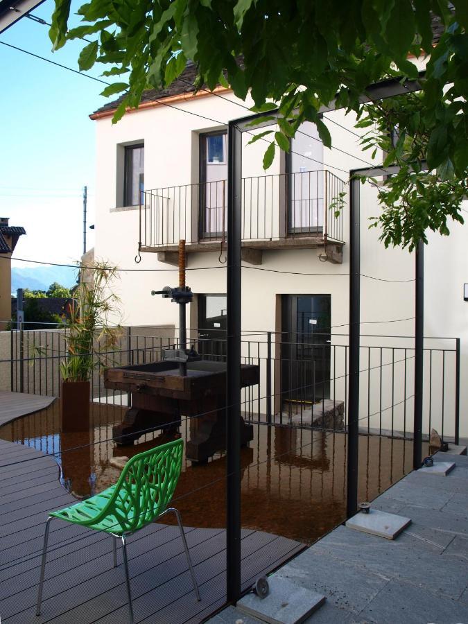 Albergo Porta Verzasca Gordola Exterior foto